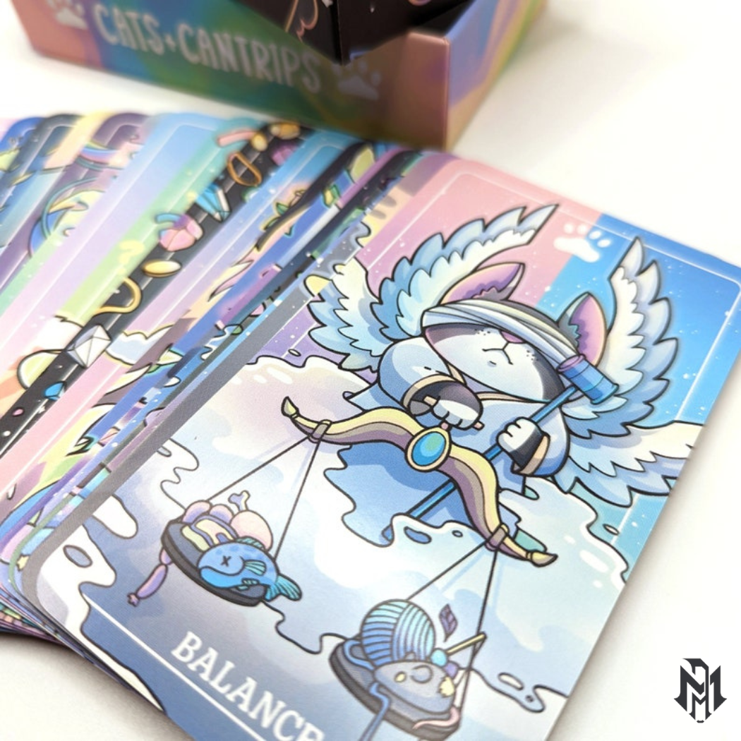 The "Cosmeows" Deck of Many Things | Dungeons and Dragons Tarot