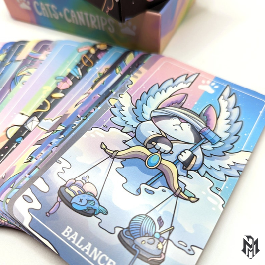 The "Cosmeows" Deck of Many Things | Dungeons and Dragons Tarot