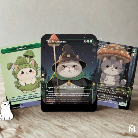 Mycotyrant Self Mill Proxy Commander Deck, 100 Cards + 6 Free Tokens | Cute Custom Full Art | MuraProxyArt