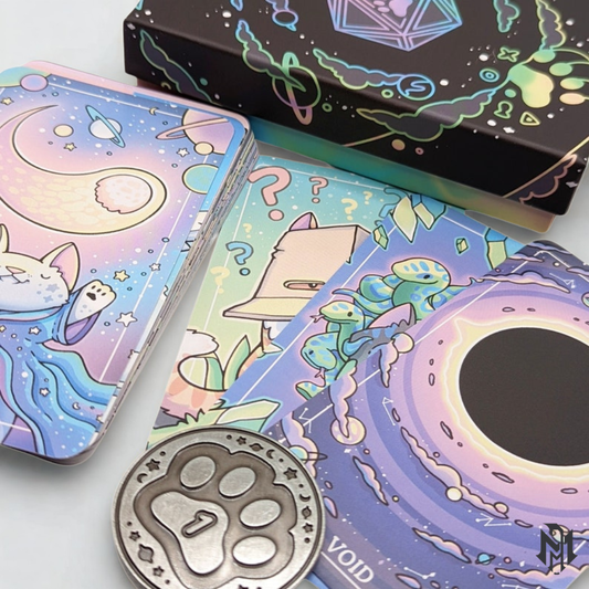 The "Cosmeows" Deck of Many Things | Dungeons and Dragons Tarot