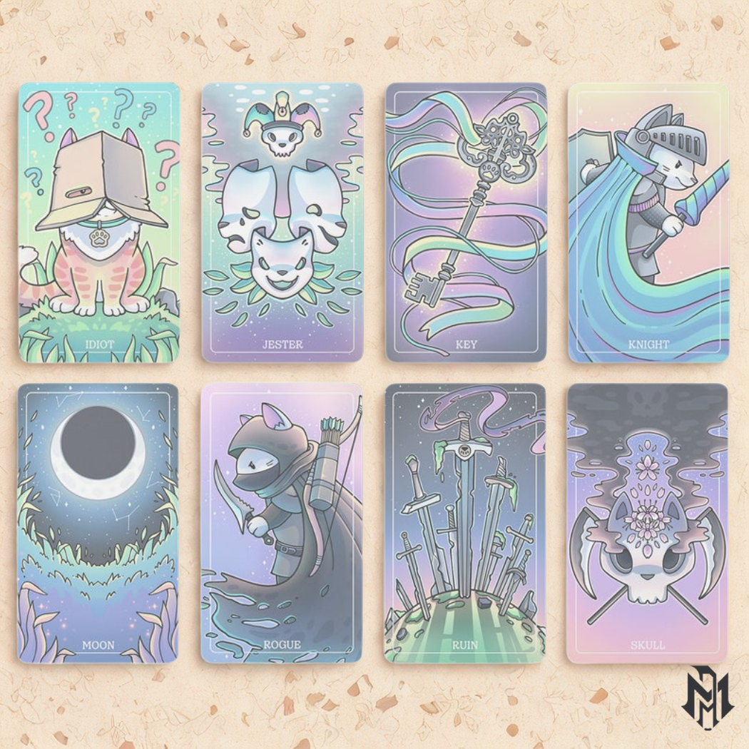 The "Cosmeows" Deck of Many Things | Dungeons and Dragons Tarot