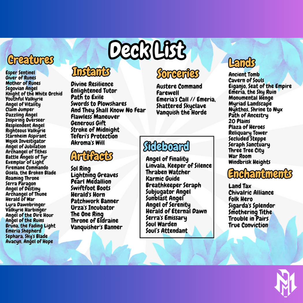 Giada Angels MTG Proxy Commander Deck