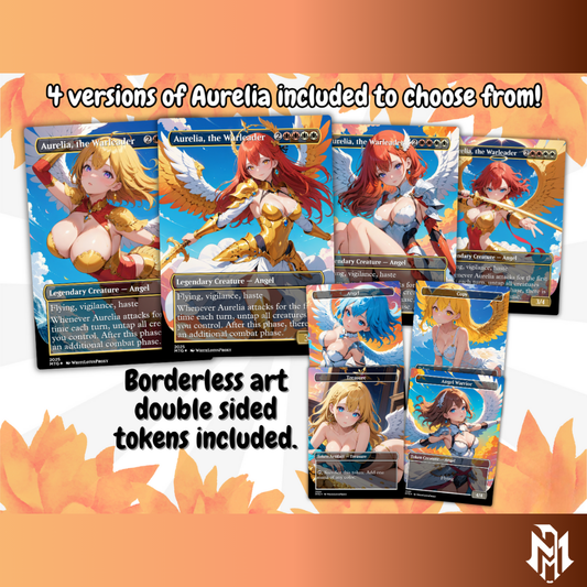 Aurelia Angels MTG Proxy Commander Deck