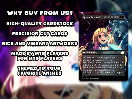 Overlord Zombie Tribal Commander | Anime-Inspired Custom Proxy EDH | 100+ Cards