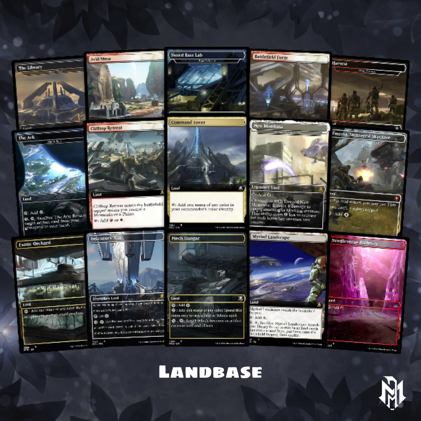 Halo Infinite Commander Deck • Halo Infinite themed MTG Proxy Deck • Halo Armor • MTG Deck Box • Proxy Custom Card • MTG Proxy Cards • EDH Deck