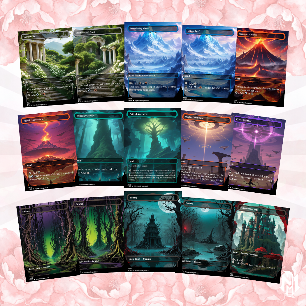 Yu-Gi-Oh MTG EDH Commander Proxy Deck - Dark Magic! - Wizards - 100 Cards, 8 Tokens - Magic - Gathering - Yugioh - Proxies - Orica