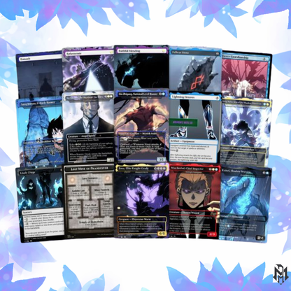 Solo Leveling Proxy EDH | Jinwoo Sung Commander | Anime-Inspired Custom MTG Cards