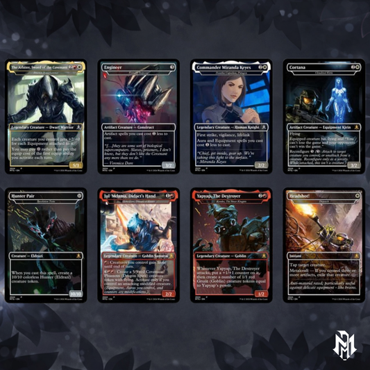 Halo Infinite Commander Deck • Halo Infinite themed MTG Proxy Deck • Halo Armor • MTG Deck Box • Proxy Custom Card • MTG Proxy Cards • EDH Deck