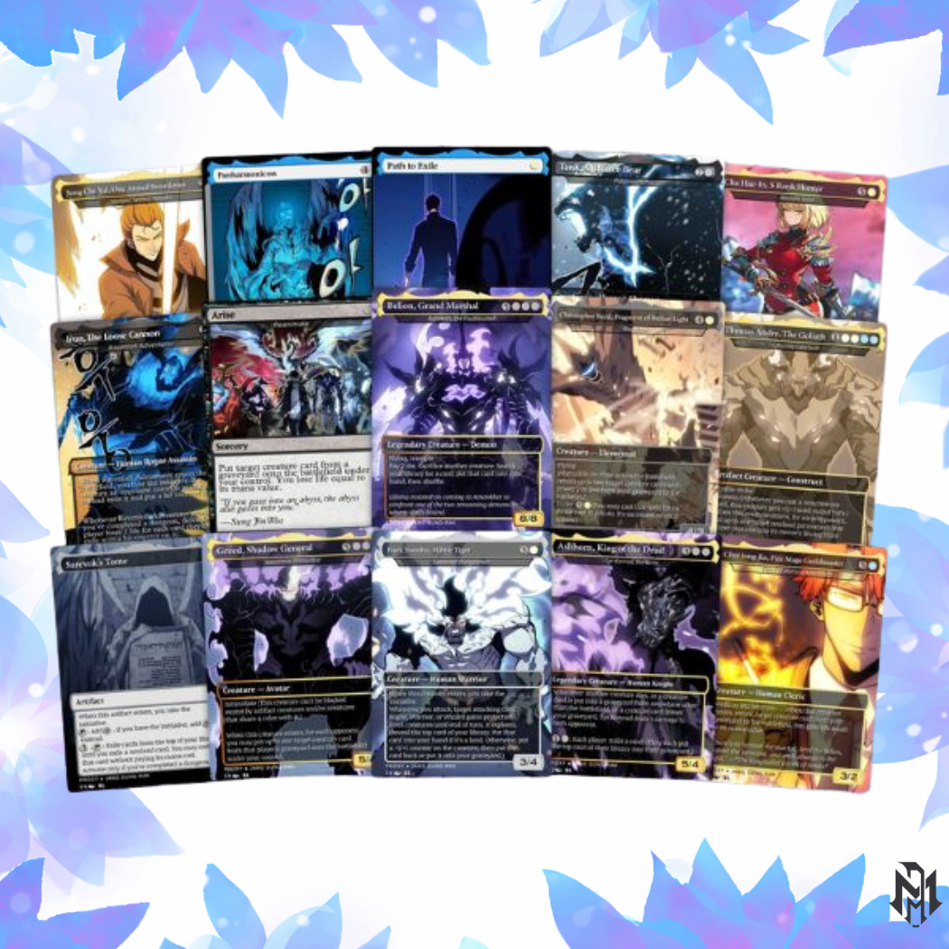 Solo Leveling Proxy EDH | Jinwoo Sung Commander | Anime-Inspired Custom MTG Cards