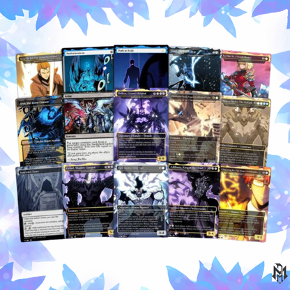 Solo Leveling Proxy EDH | Jinwoo Sung Commander | Anime-Inspired Custom MTG Cards