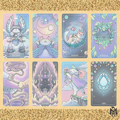 The "Cosmeows" Deck of Many Things | Dungeons and Dragons Tarot