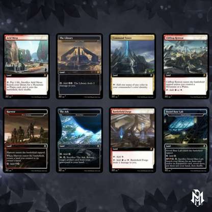 Halo Infinite Commander Deck • Halo Infinite themed MTG Proxy Deck • Halo Armor • MTG Deck Box • Proxy Custom Card • MTG Proxy Cards • EDH Deck