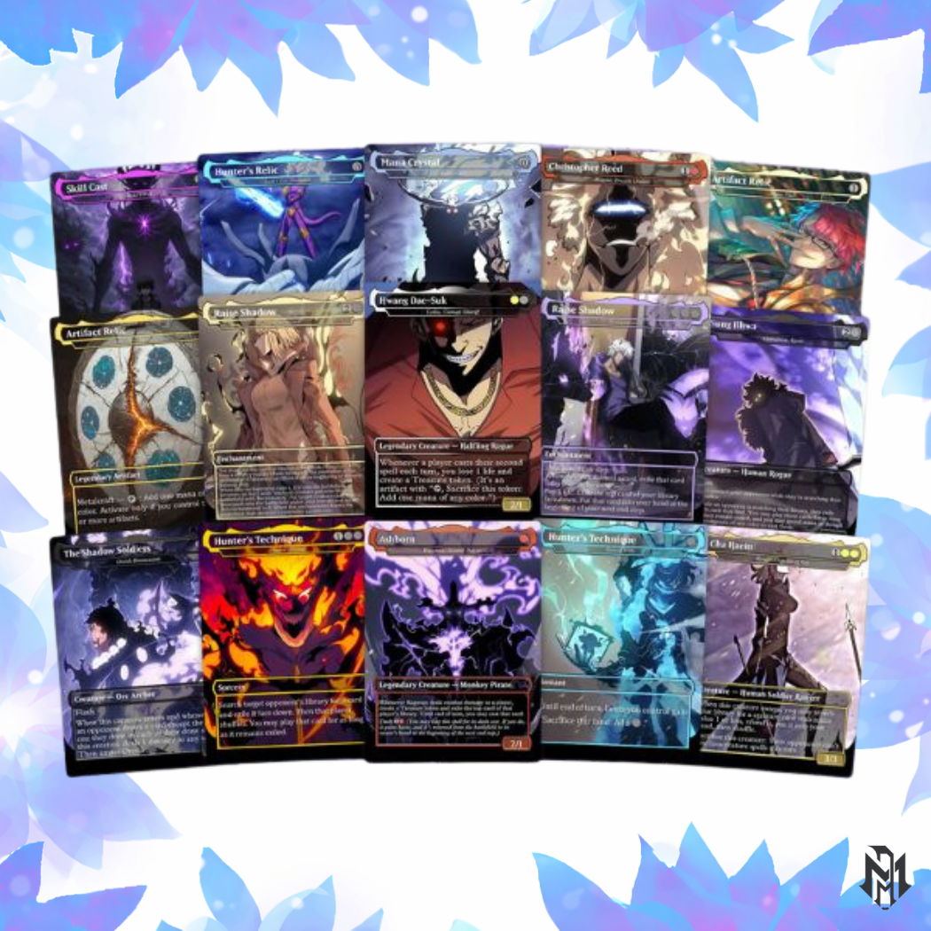 Solo Leveling Commander | Jinwoo Sung MTG Proxy EDH | Custom Anime-Inspired MTG