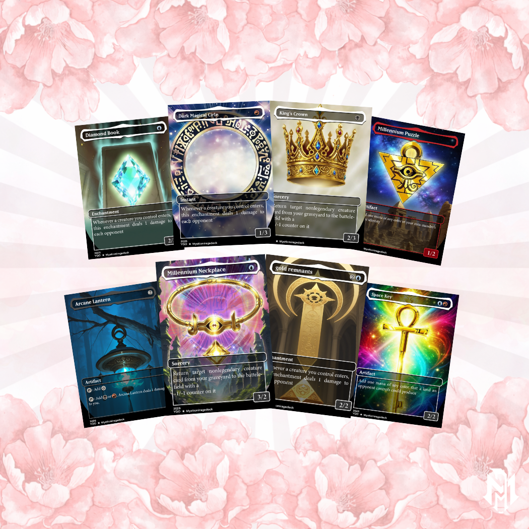 Yu-Gi-Oh MTG EDH Commander Proxy Deck - Dark Magic! - Wizards - 100 Cards, 8 Tokens - Magic - Gathering - Yugioh - Proxies - Orica