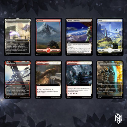 Halo Infinite Commander Deck • Halo Infinite themed MTG Proxy Deck • Halo Armor • MTG Deck Box • Proxy Custom Card • MTG Proxy Cards • EDH Deck