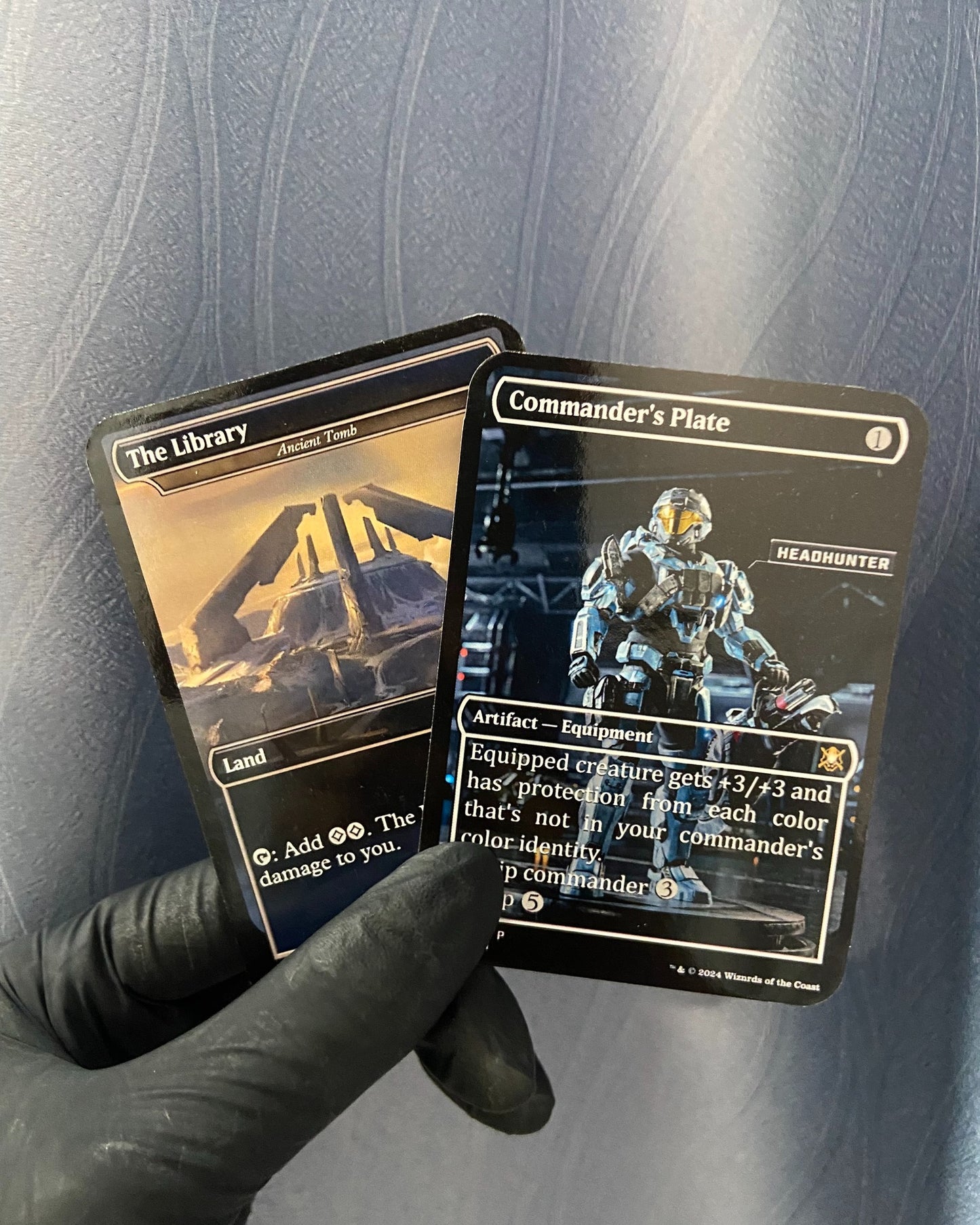 Halo Infinite Commander Deck • Halo Infinite themed MTG Proxy Deck • Halo Armor • MTG Deck Box • Proxy Custom Card • MTG Proxy Cards • EDH Deck