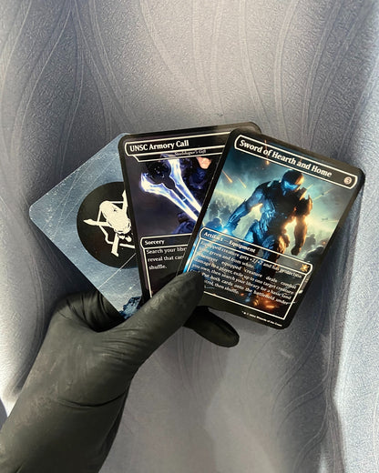 Halo Infinite Commander Deck • Halo Infinite themed MTG Proxy Deck • Halo Armor • MTG Deck Box • Proxy Custom Card • MTG Proxy Cards • EDH Deck