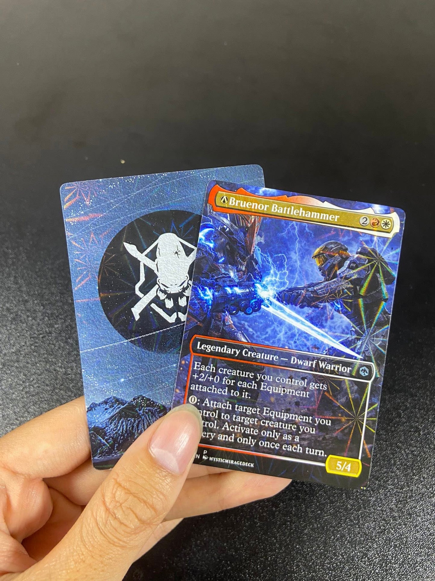 Halo Infinite Commander Deck • Halo Infinite themed MTG Proxy Deck • Halo Armor • MTG Deck Box • Proxy Custom Card • MTG Proxy Cards • EDH Deck