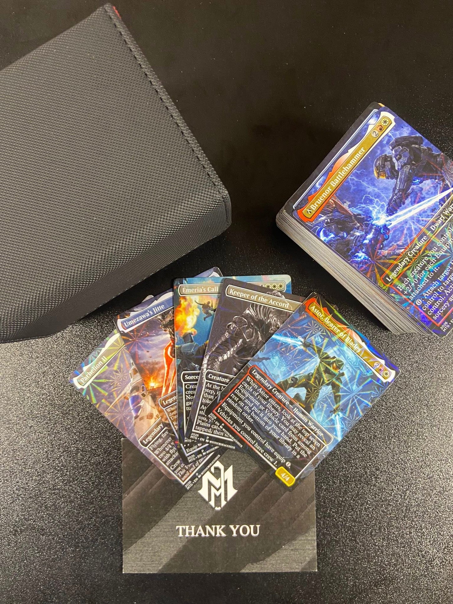 Halo Infinite Commander Deck • Halo Infinite themed MTG Proxy Deck • Halo Armor • MTG Deck Box • Proxy Custom Card • MTG Proxy Cards • EDH Deck