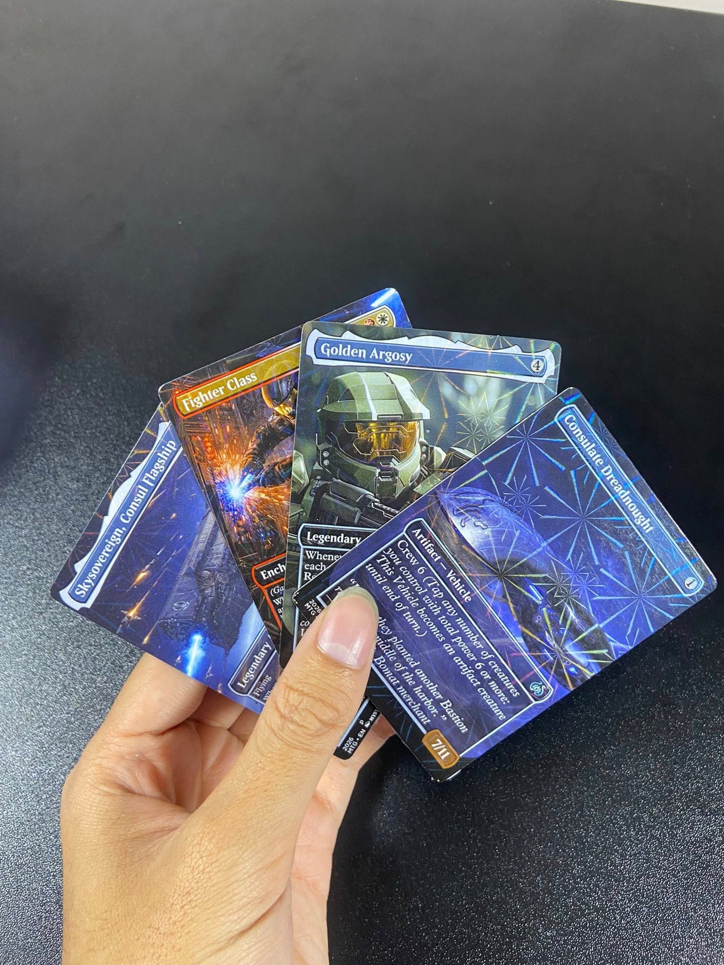 Halo Infinite Commander Deck • Halo Infinite themed MTG Proxy Deck • Halo Armor • MTG Deck Box • Proxy Custom Card • MTG Proxy Cards • EDH Deck