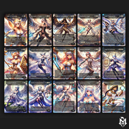 Angel Anime Complete Deck, Giada Anime Angel Complete Deck, 8 Bonus Cards – Giada Angel Tribal Custom Deck