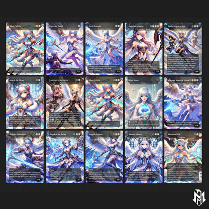 Angel Anime Complete Deck, Giada Anime Angel Complete Deck, 8 Bonus Cards – Giada Angel Tribal Custom Deck