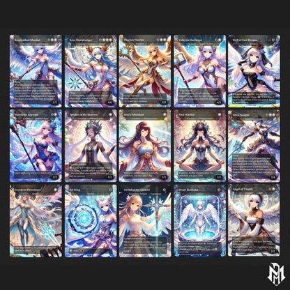 Angel Anime Complete Deck, Giada Anime Angel Complete Deck, 8 Bonus Cards – Giada Angel Tribal Custom Deck