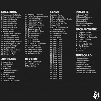 Angel Anime Complete Deck, Giada Anime Angel Complete Deck, 8 Bonus Cards – Giada Angel Tribal Custom Deck