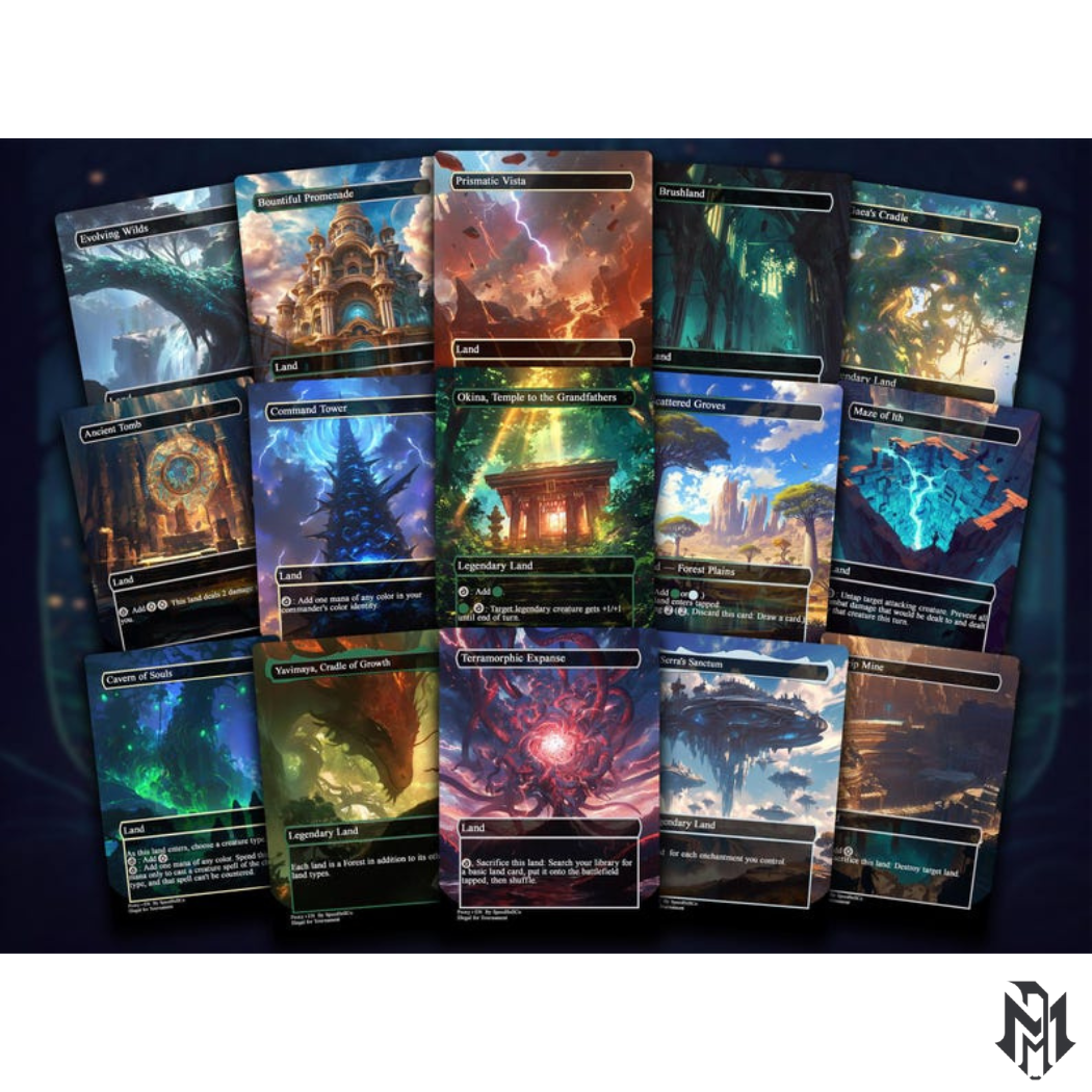 Arahbo Cat Tribal EDH Proxy Deck | Anime Custom Art, Foil Options, Budget MTG Commander Deck + 9 Chibi Tokens