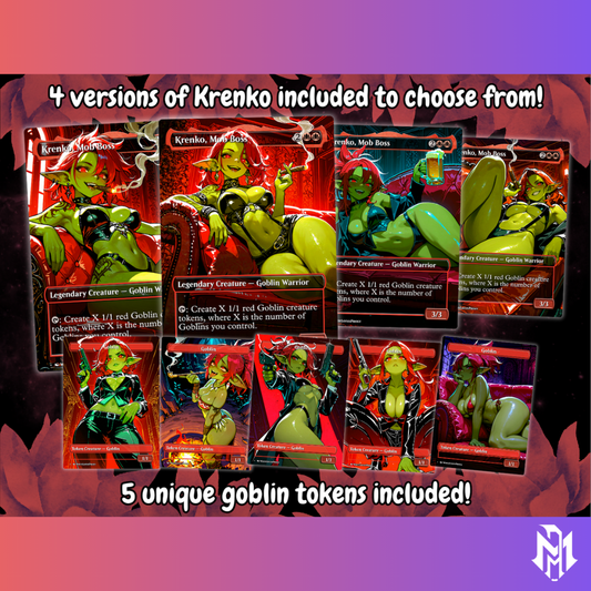 Goblin Tribal MTG Proxy Commander Deck