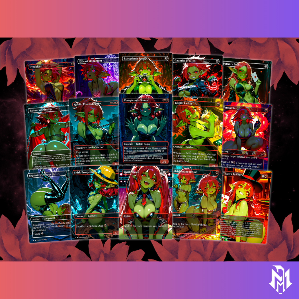 Goblin Tribal MTG Proxy Commander Deck