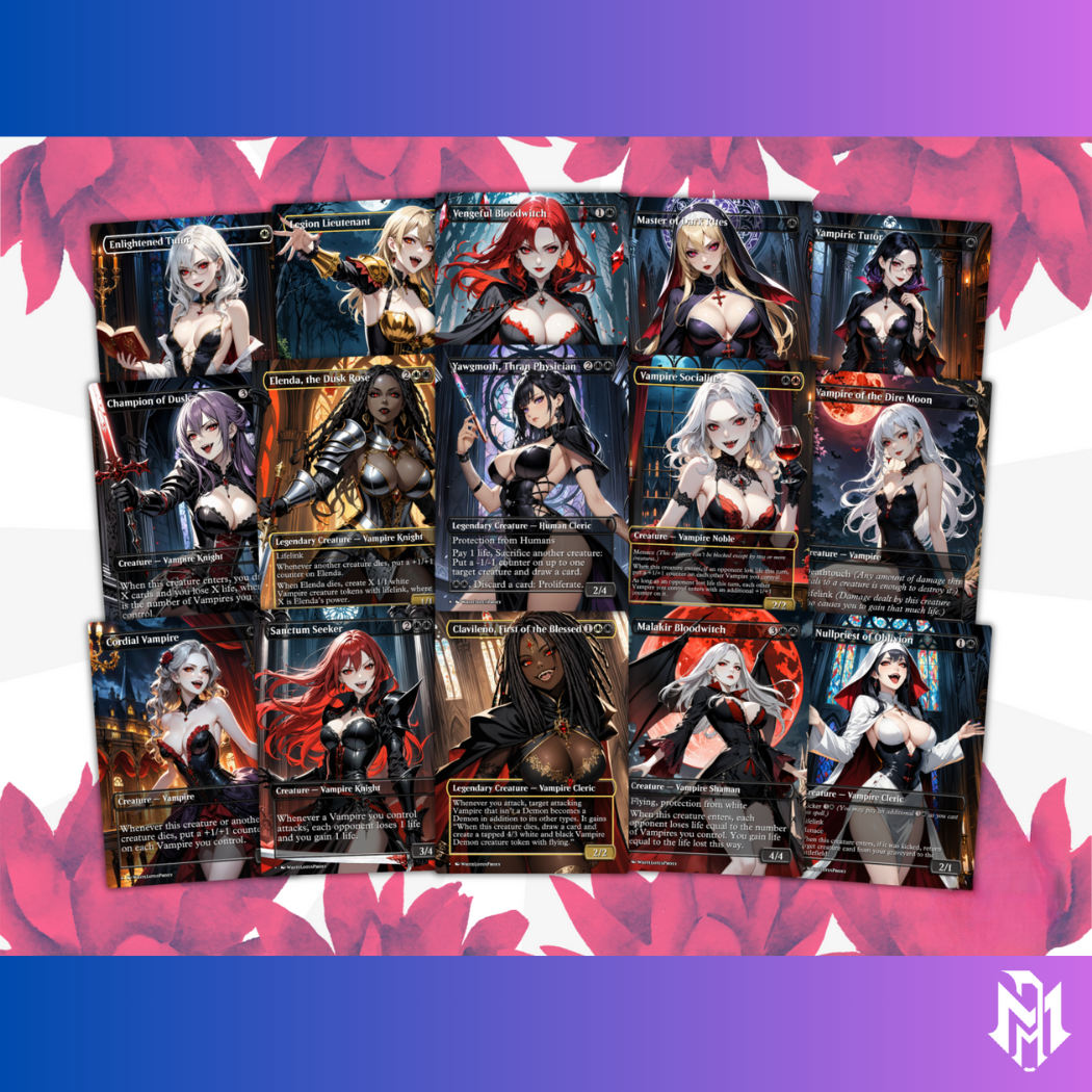 Edgar Markov Vampires MTG Proxy Commander Deck