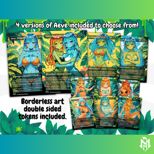 Ooze Tribal / Slime Storm MTG Proxy Commander Deck