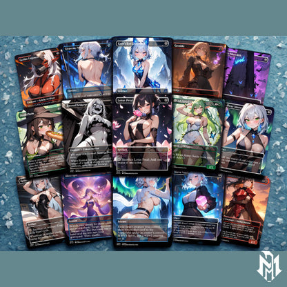 Flubs Commander Deck Flubs, the Fool CEDH Custom MTG Cards, Proxy Cards, Complete EDH Deck, Premium Quality