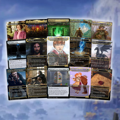 Harry Potter Dumbledore's Army MTG Commander Deck - Complete Custom EDH Deck Magic Proxy Cards Proxies Complete
