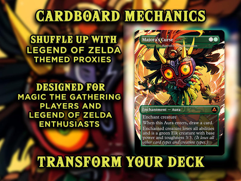 Ultimate Zelda MTG Commander Link & Triforce EDH Proxy Deck