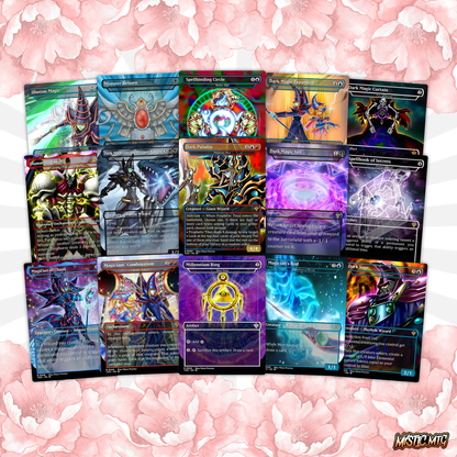 Yu-Gi-Oh MTG EDH Commander Proxy Deck - Dark Magic! - Wizards - 100 Cards, 8 Tokens - Magic - Gathering - Yugioh - Proxies - Orica