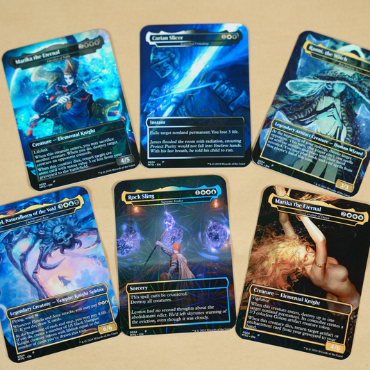 Elden Ring Commander – Sidar Jabari of Zhalfir | Full Proxy MTG EDH  | Mystic MTG Custom Cards