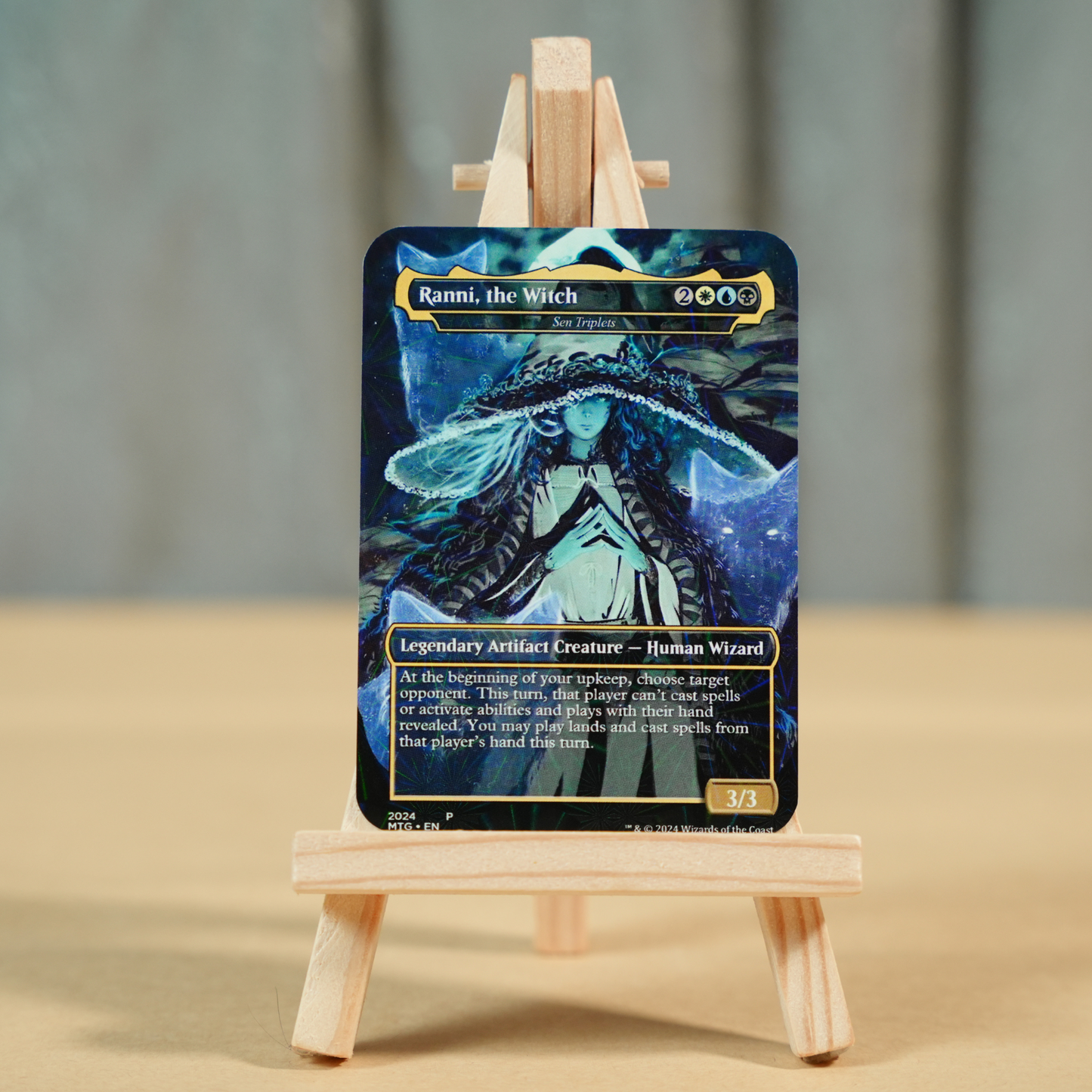 Elden Ring Commander – Sidar Jabari of Zhalfir | Full Proxy MTG EDH  | Mystic MTG Custom Cards