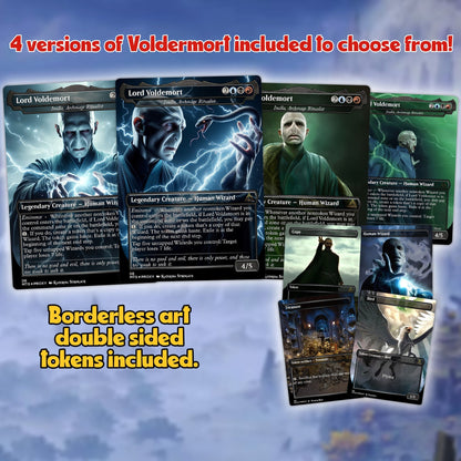 Voldemort’s Legion – Custom Commander EDH Deck – 99.95+ Cards | Magic-Inspired Proxy