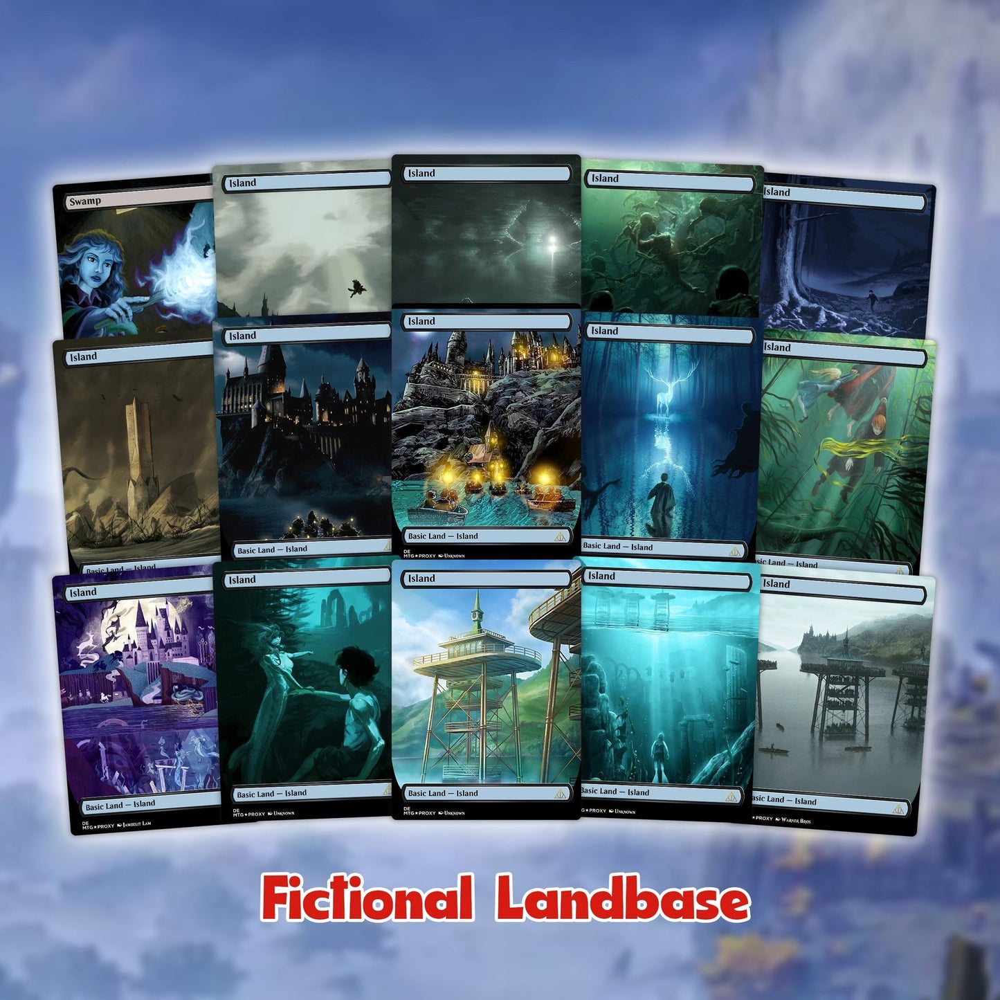 Voldemort’s Legion – Custom Commander EDH Deck – 99.95+ Cards | Magic-Inspired Proxy