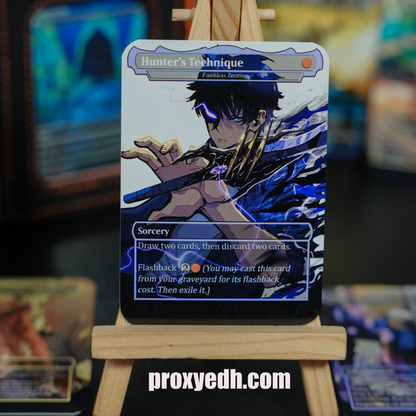 Solo Leveling Commander | Jinwoo Sung MTG Proxy EDH | Custom Anime-Inspired MTG