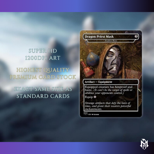 Skyrim Themed Commander Deck Proxies, Multi Colour Combo, 120+ Unique Cards, Quality Custom Card Proxy for Commander EDH