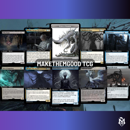 Bloodborne EDH Deck, Umbris Exile, Custom Full Art Commander Deck