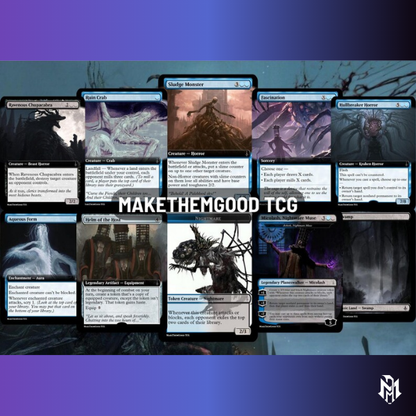 Bloodborne EDH Deck, Umbris Exile, Custom Full Art Commander Deck