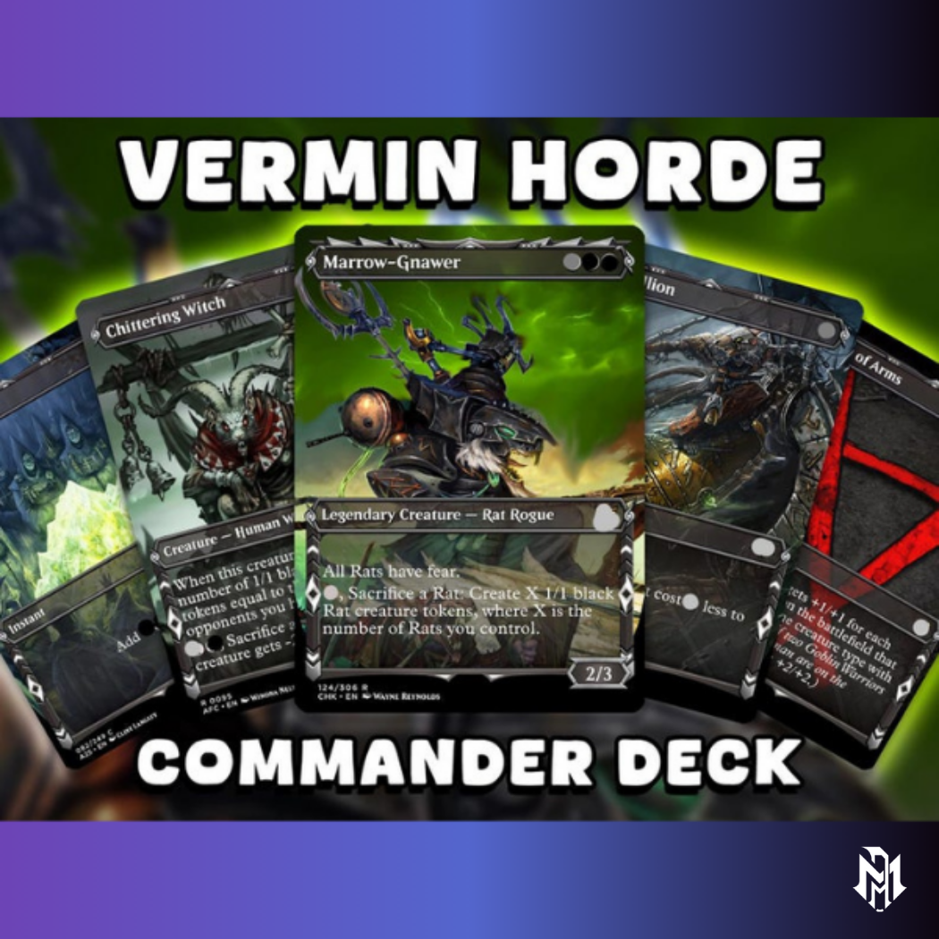 Vermin Horde Commander Deck – Swarm, Corrupt, Conquer