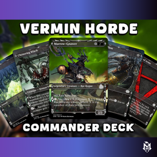 Vermin Horde Commander Deck – Swarm, Corrupt, Conquer