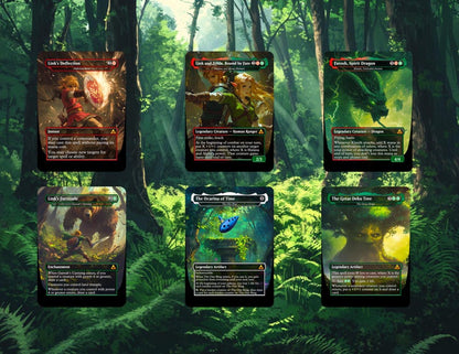 Saviors of Hyrule – 100 Card Zelda Themed Commander | Custom MTG Proxy EDH