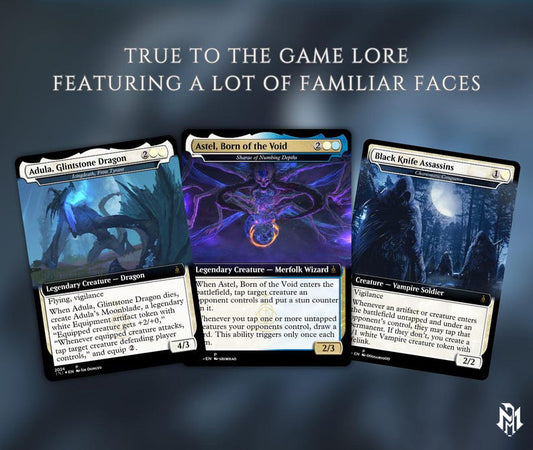 Elden Ring Commander | Dual-Commander Azorius Control Voltron | 100+ Custom Proxy Cards | Mystic MTG