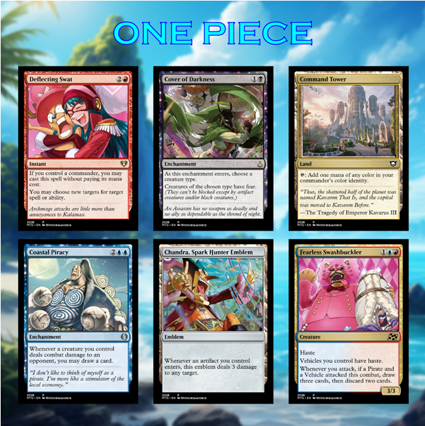 King of Pirates Proxy Deck 100 Cards + Tokens | Full Commander EDH Deck